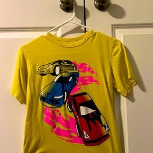 Yellow Car shirt for the Car fans